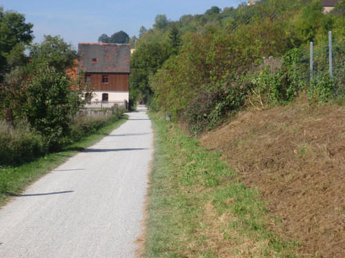 House on the trail.